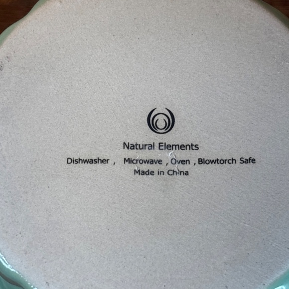 Set of 4 Ceramic 4oz Ribbed Ramekins Natural Elements Dessert Custard Green - Picture 5 of 8